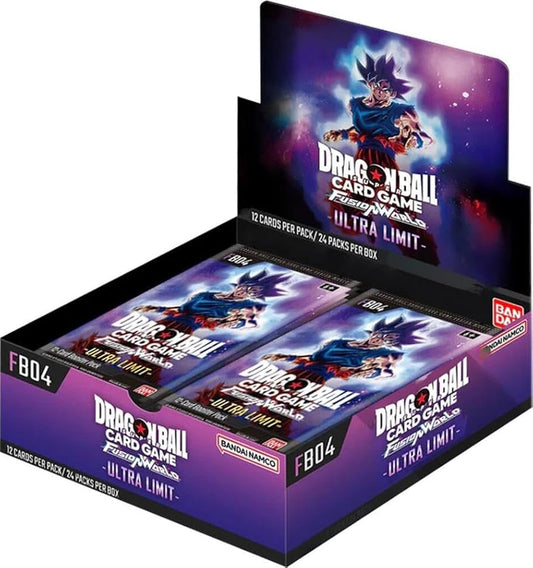 Dragon Ball Super Card Game Fusion World FB04 – Ultra Limit Booster Box