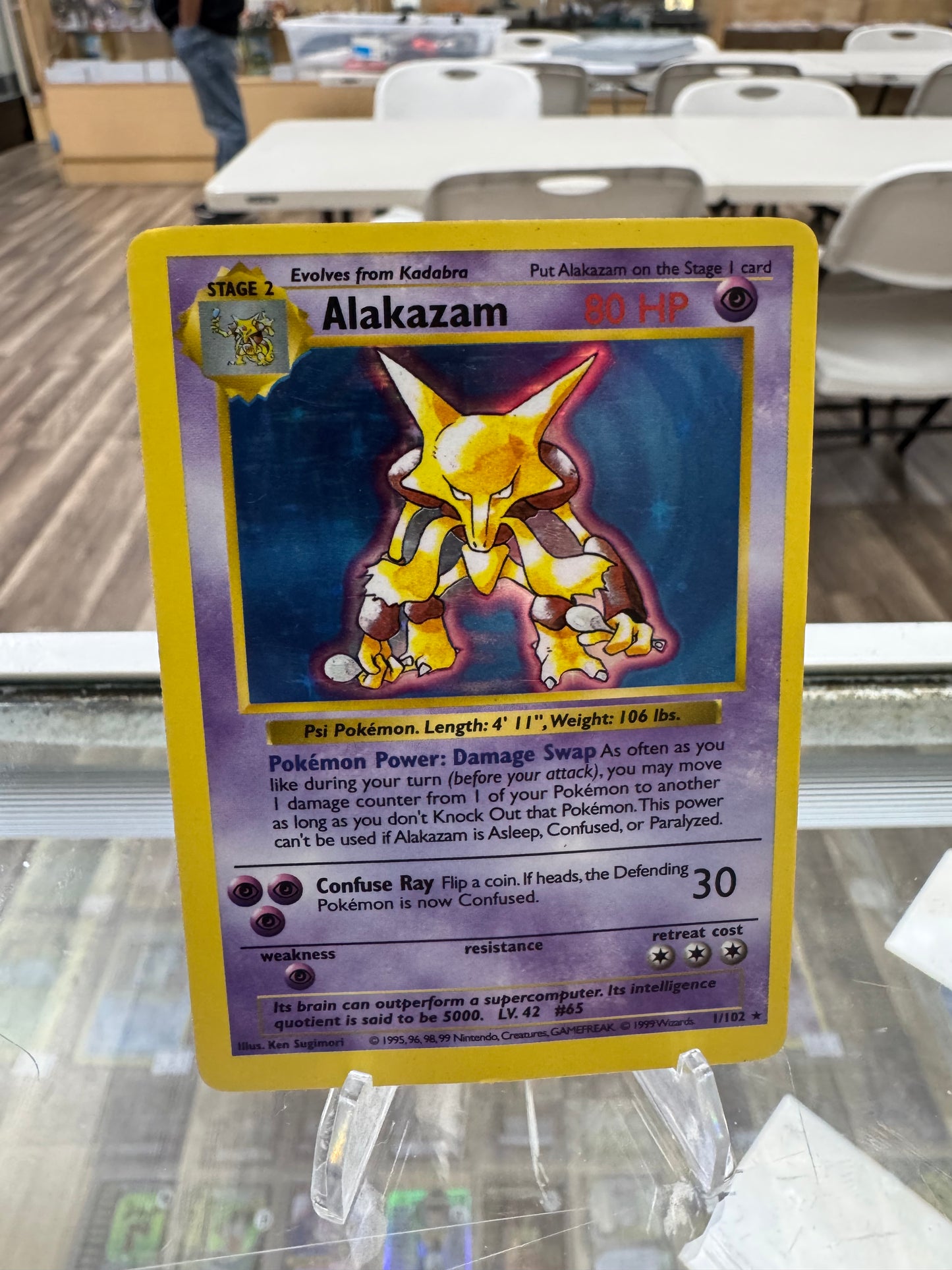 ALAKAZAM BASE SET ENGLISH