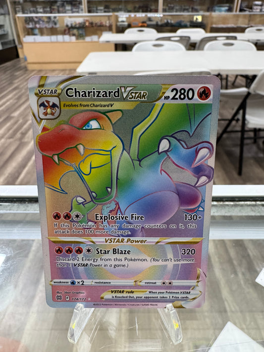 CHARIZARD V STAR 174/172 - ENGLISH