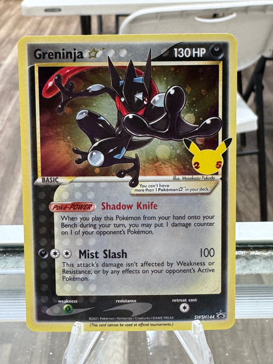 GRENINJA GOLD STAR CELEBRATIONS PROMO SWSH144 - ENGLISH