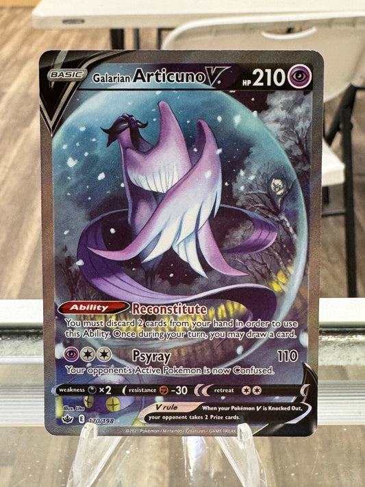 GALARIAN ARTICUNO V 170/198 - ENGLISH