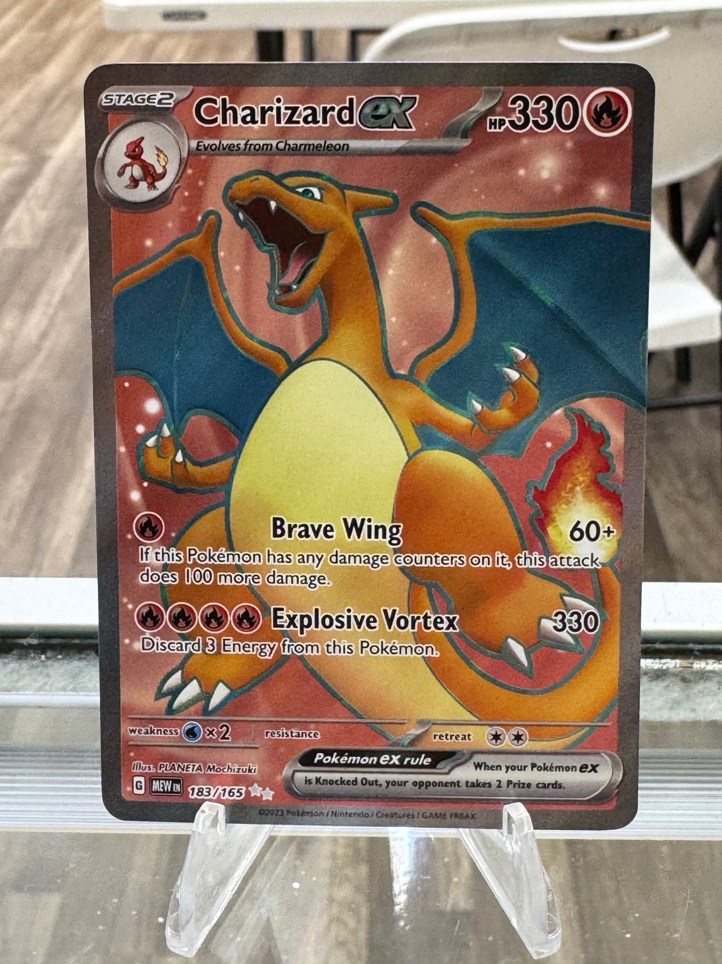 CHARIZARD EX 183/165