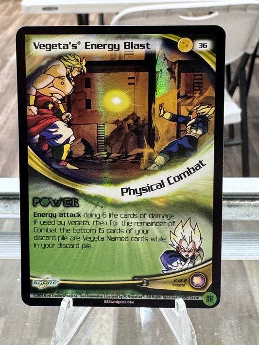 VEGETA'S ENERGY BLAST - HOLO UNLIMITED