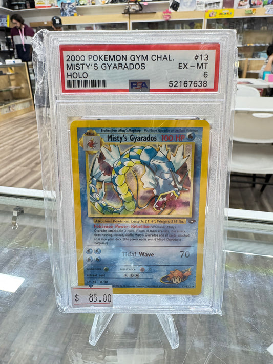 MISTY'S GYARDOS - GYM CHALLENGE - ENGLISH - PSA 6